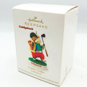 Caddyshack Gopher Golfer 2012 Hallmark Ornament